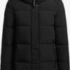 Khujo Manteaux Courts Manteau D’hiver Wente Femme Noir