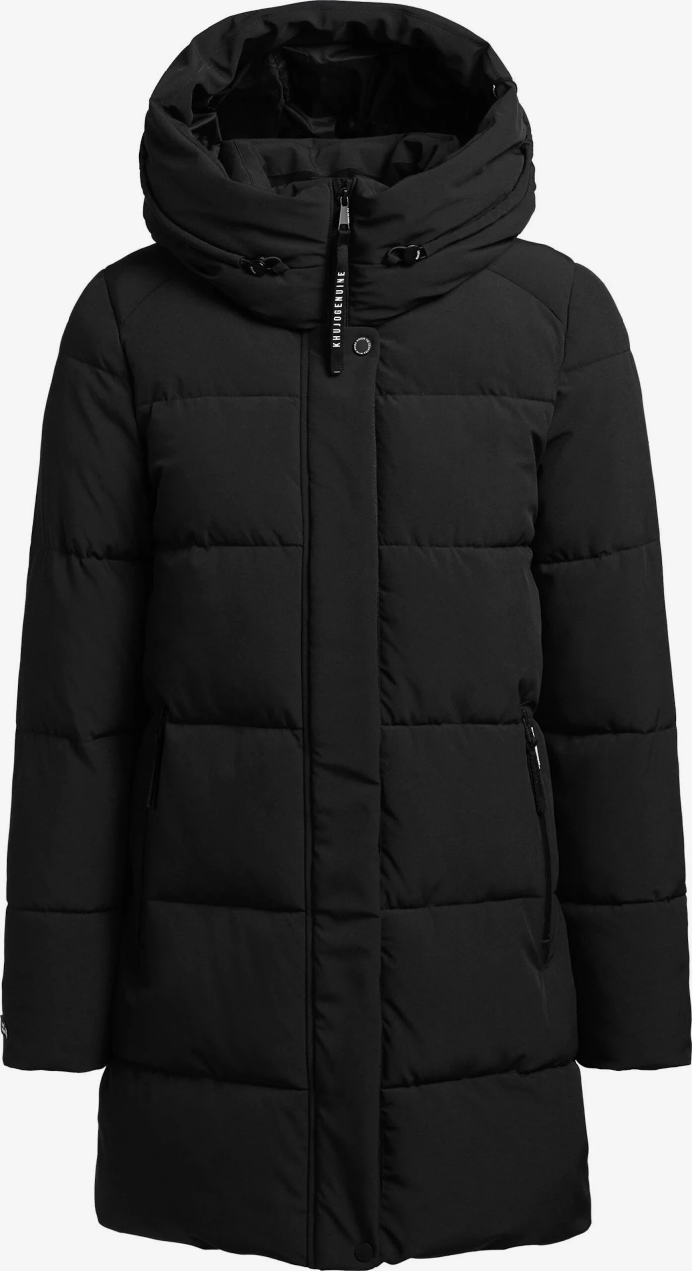 Khujo Manteaux Courts Manteau D’hiver Wente Femme Noir 3 Khujo Manteaux Courts Manteau D’hiver Wente Femme Noir