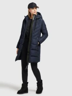 Khujo Manteaux De Mi-saison Manteau Mi-saison Mugg Femme Bleu Marine -Khujo Soldes Magasin a136b3e32309828d106c0ed0f5bfb2c8