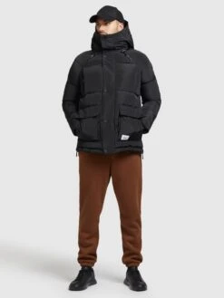 Khujo Vestes Dhiver Veste D’hiver Jedi Homme Noir -Khujo Soldes Magasin a17481f65f5f8b3daa18cf4f6b43abe4