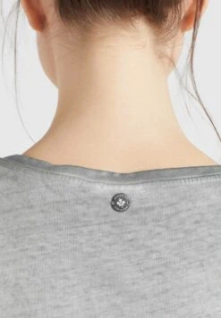 Khujo T-shirts T-shirt Pergola Femme Gris Foncé / Gris Chiné 14 Khujo T-shirts T-shirt Pergola Femme Gris Foncé / Gris Chiné -Khujo Soldes Magasin a1815c6f1246f5f495f14aa2567bc0dc