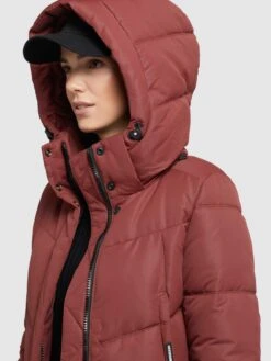 Khujo Manteaux Dhiver Manteau D’hiver Limetta Femme Rouge Rouille -Khujo Soldes Magasin a1c67f5b26f81d969fff1a6d94fe0b4d