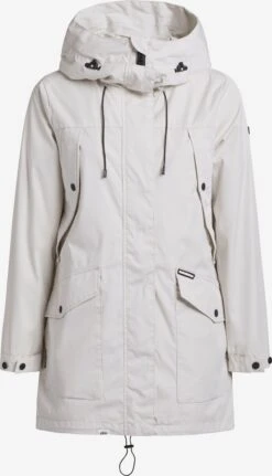 Khujo Manteaux De Mi-saison Manteau Mi-saison AIRA Femme Gris Clair