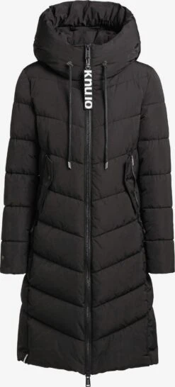 Khujo Manteaux Dhiver Manteau D’hiver Klayd Femme Noir