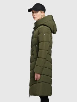 Khujo Manteaux De Mi-saison Manteau Mi-saison Klayd Femme Olive -Khujo Soldes Magasin a23f34cb0b6bc72b4fcc9d8234ca520e