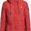 Khujo Vestes De Mi-saison Veste Mi-saison ZAHIRA3 Femme Rouge -Khujo Soldes Magasin a2ff4020af17e96fe95f1b3e7d625e8e
