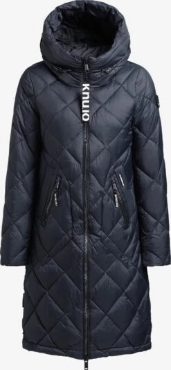 Khujo Manteaux De Mi-saison Manteau Mi-saison Zarita Femme Bleu Foncé