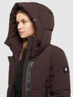 Khujo Manteaux De Mi-saison Manteau Mi-saison Namita Femme Lie De Vin -Khujo Soldes Magasin a4b9b6ddb9f59294f7c6fa789b2a1b54