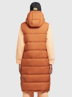 Khujo Vestes Sans Manches Gilet Magneta Femme Orange -Khujo Soldes Magasin a9de53707c34ac60104fc92827140b3e