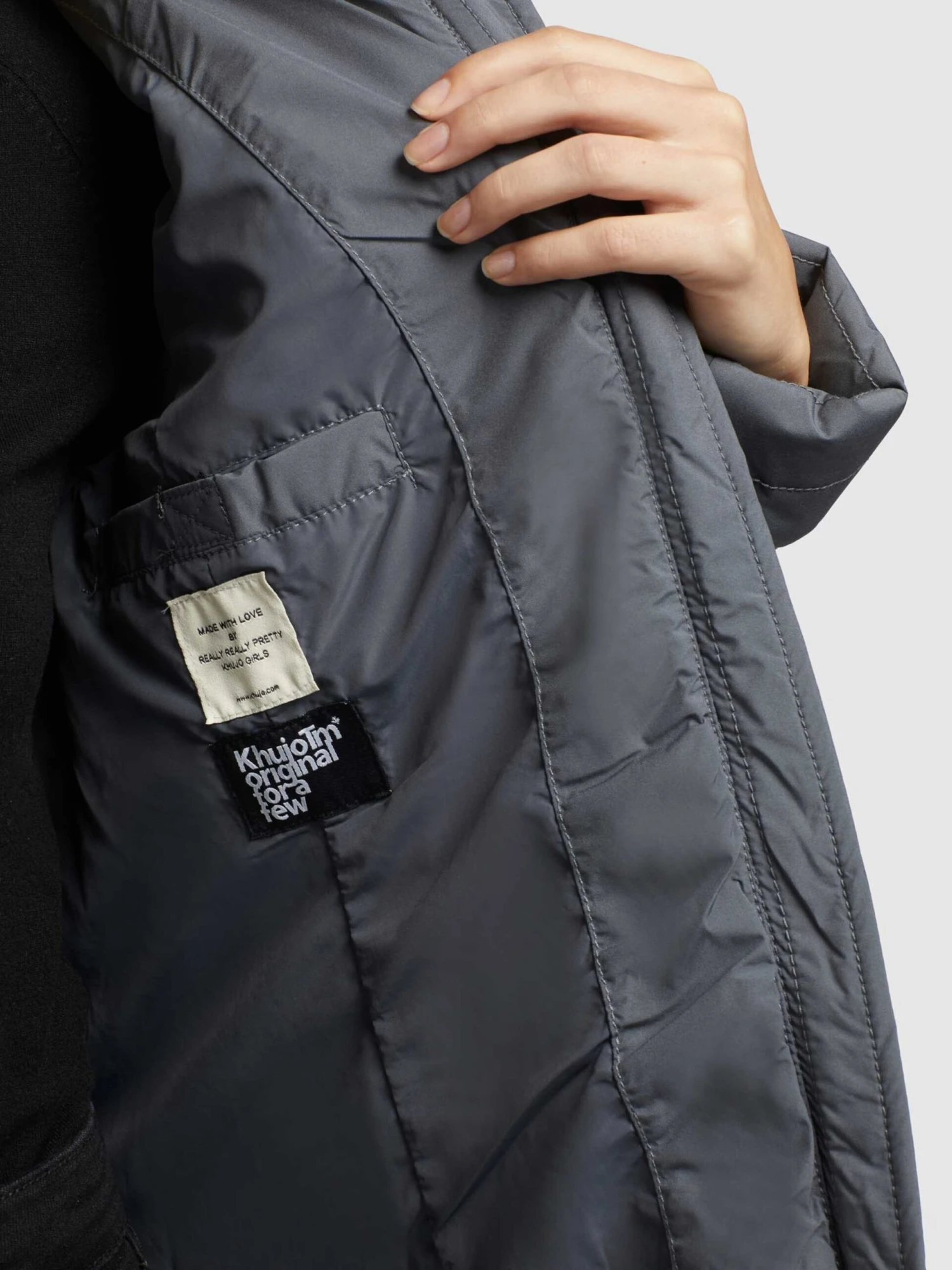 Khujo Vestes Dhiver Veste D’hiver Tweety Femme Gris 10 Khujo Vestes Dhiver Veste D’hiver Tweety Femme Gris – Image 8