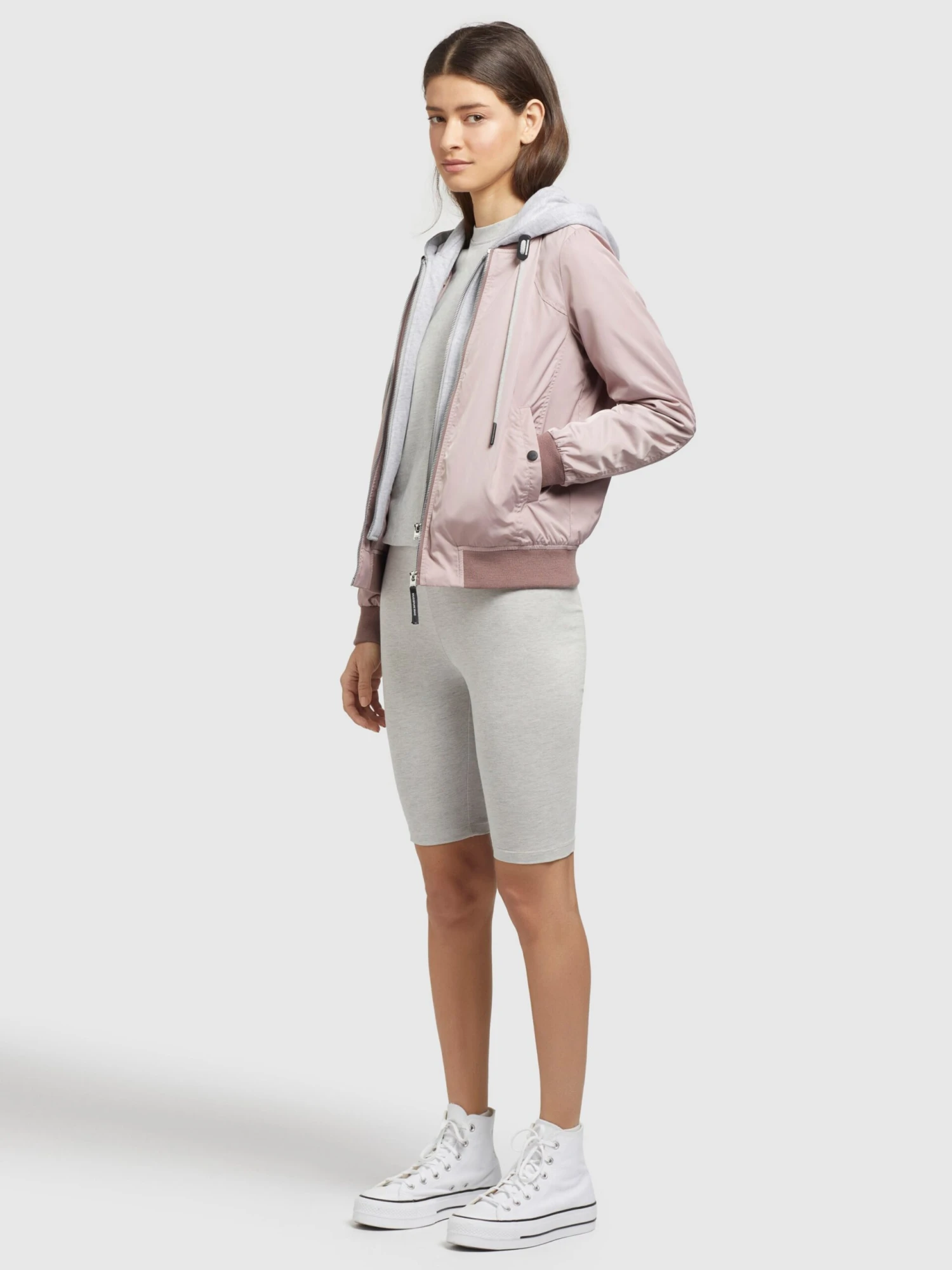 Khujo Vestes De Mi-saison Veste Mi-saison PERSEE Femme Rose 8 Khujo Vestes De Mi-saison Veste Mi-saison PERSEE Femme Rose – Image 6