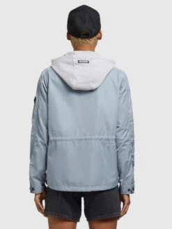 Khujo Vestes De Mi-saison Veste Mi-saison FLAMES Femme Bleu Clair -Khujo Soldes Magasin ad127c1298b439d03f4fee518eb51c90