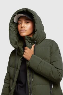 Khujo Manteaux Dhiver Manteau D’hiver Gamber Femme Vert Foncé 16 Khujo Manteaux Dhiver Manteau D’hiver Gamber Femme Vert Foncé -Khujo Soldes Magasin addf357708a67a5c5ab0ca1c91bc7c8c