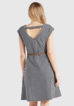 Khujo Robes En Jersey Robe Leifa Femme Bleu -Khujo Soldes Magasin ae212d00863bed5e55e6786fb542039d