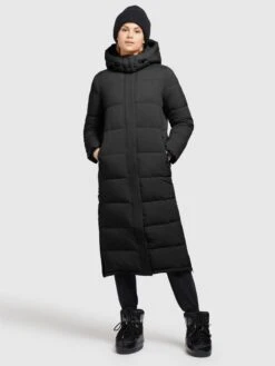 Khujo Manteaux Dhiver Manteau D’hiver EMORIA MATT Femme Noir -Khujo Soldes Magasin afcce9b8ef39024f77d3118ac97131a5