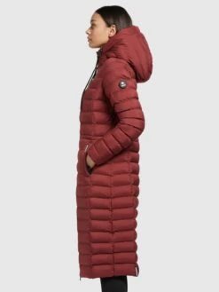 Khujo Manteaux Dhiver Manteau D’hiver Mimi Femme Rouge Rouille -Khujo Soldes Magasin b007c4b00d5783f8881d030c60cb43b5