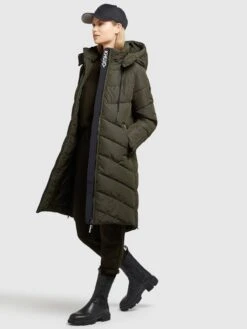 Khujo Manteaux Dhiver Manteau D’hiver Huba Femme Vert Foncé 15 Khujo Manteaux Dhiver Manteau D’hiver Huba Femme Vert Foncé -Khujo Soldes Magasin b0add2eed74f3fe9f6c24884c3ff8d9d