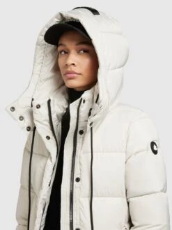 Khujo Manteaux Dhiver Manteau D’hiver Femme Blanc Cassé -Khujo Soldes Magasin b1ecb754f6c2c13bef19c20a301b93f7