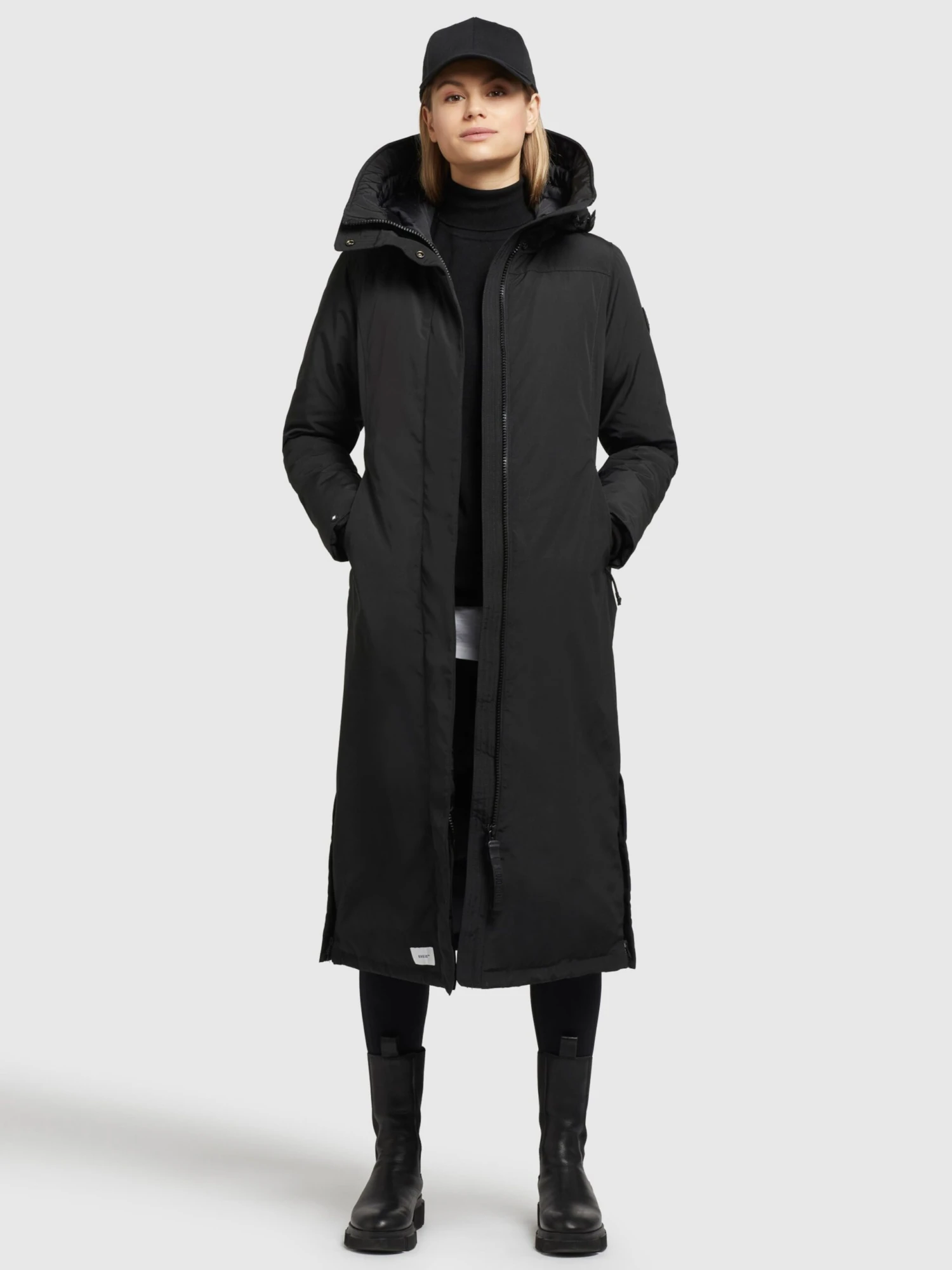 Khujo Manteaux Dhiver Manteau D’hiver ABELLA Femme Noir 5 Khujo Manteaux Dhiver Manteau D’hiver ABELLA Femme Noir – Image 3