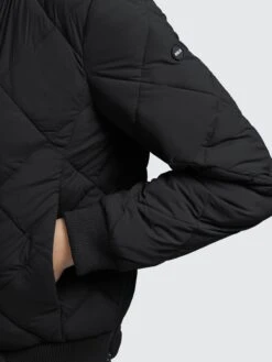 Khujo Vestes De Mi-saison Veste Mi-saison Leona Femme Noir -Khujo Soldes Magasin b3b1aa3f958b40475df25ba1c909274b