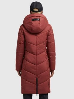 Khujo Manteaux De Mi-saison Manteau Mi-saison Aribay Femme Rouge Rouille -Khujo Soldes Magasin b443167d25f681f54dcd9fb1a8eb7e27