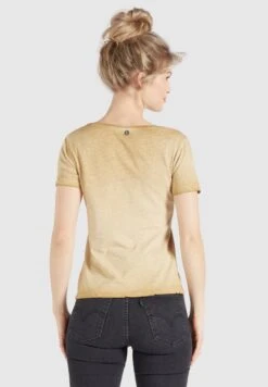 Khujo T-shirts T-shirt PERGOLA Femme Jaune Clair 14 Khujo T-shirts T-shirt PERGOLA Femme Jaune Clair -Khujo Soldes Magasin b44ab1d3cf2e16469f46ab984c221055