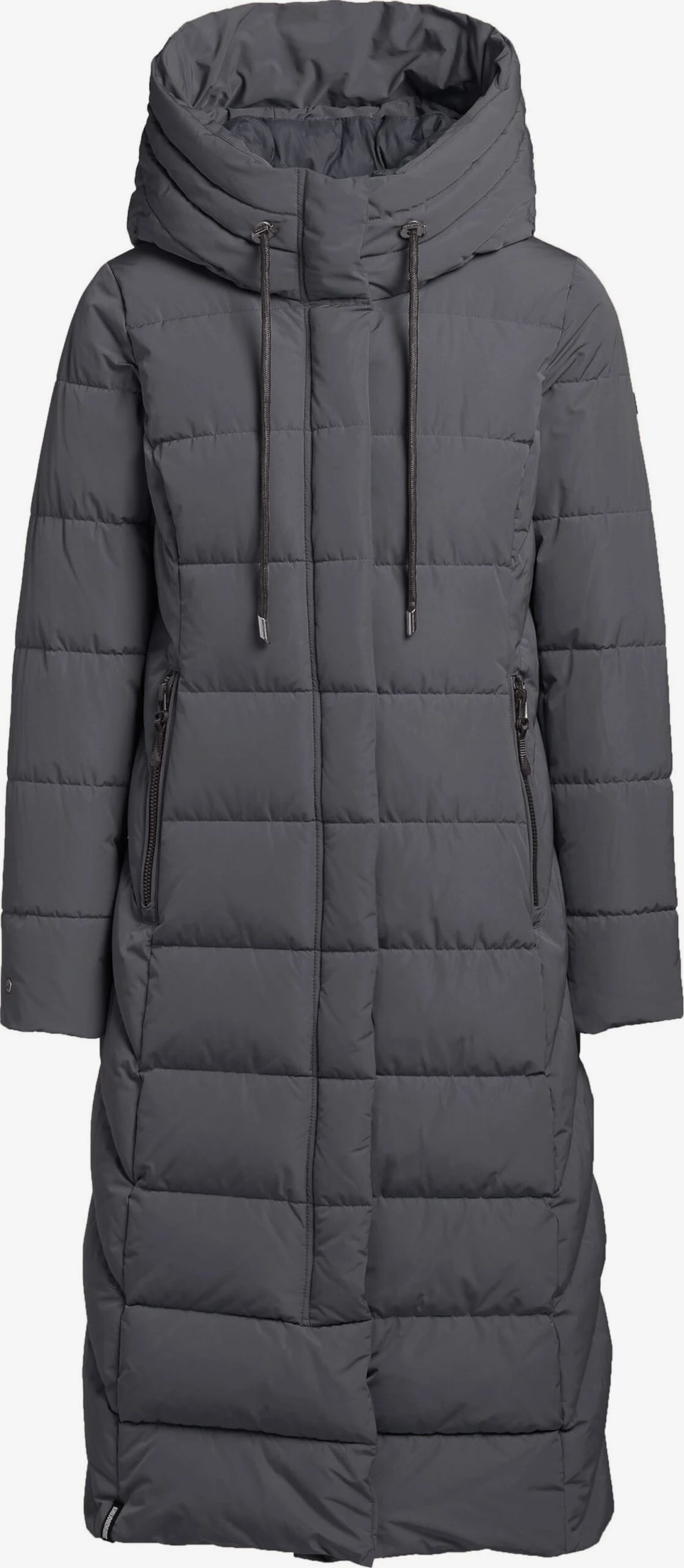 Khujo Manteaux Dhiver Manteau D’hiver Gamber Femme Anthracite 3 Khujo Manteaux Dhiver Manteau D’hiver Gamber Femme Anthracite