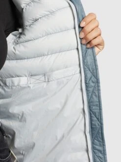 Khujo Vestes De Mi-saison Veste Mi-saison Lovina Femme Bleu-gris -Khujo Soldes Magasin b55729cce2b9308f07d39312a30dea5a