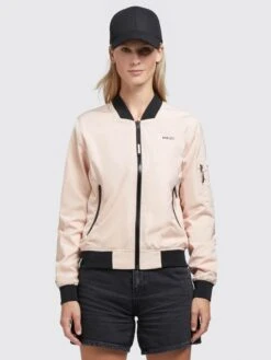 Khujo Vestes De Mi-saison Veste Mi-saison Stence2 Femme Abricot -Khujo Soldes Magasin b5e48a20dff58a54e764e564f56a25da