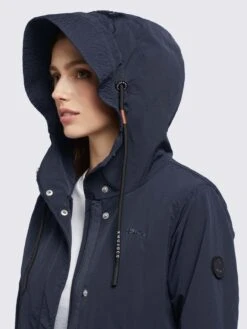 Khujo Manteaux De Mi-saison Manteau Mi-saison Adda2 Femme Bleu Foncé -Khujo Soldes Magasin b61d32b0c7cf80411519ce26ccf8e58b