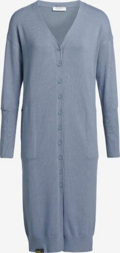 Khujo Gilets Cardigan Elina Femme Bleu