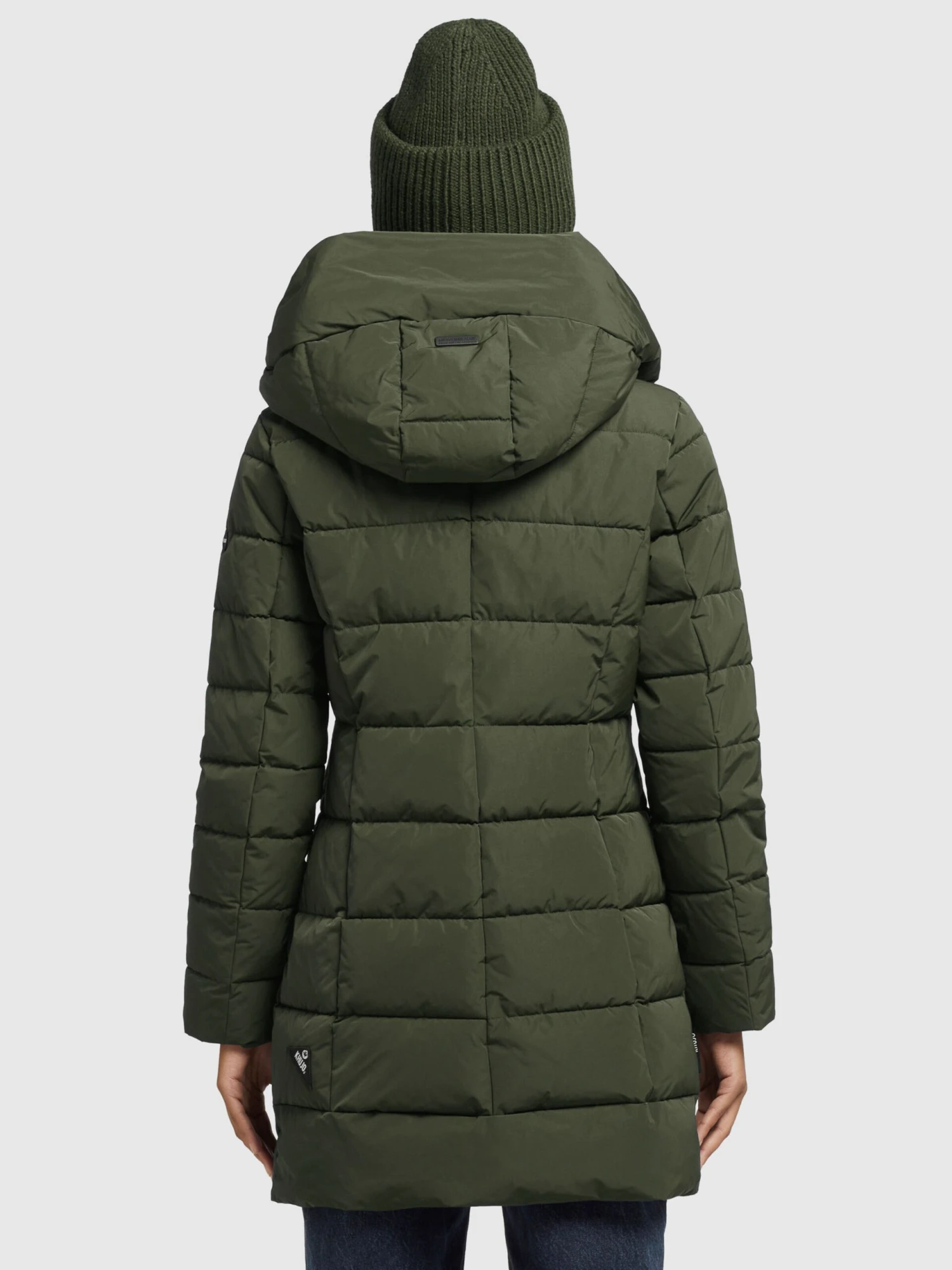 Khujo Manteaux Courts Manteau D’hiver Floyt Femme Olive 6 Khujo Manteaux Courts Manteau D’hiver Floyt Femme Olive – Image 4