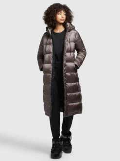 Khujo Manteaux Dhiver Manteau D’hiver Julina Femme Taupe -Khujo Soldes Magasin b7a53bcbc1a3a87bef6af4f4a49330dc