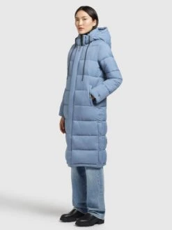 Khujo Manteaux Dhiver Manteau D’hiver Julina Femme Bleu Clair -Khujo Soldes Magasin b87132c8438006167888792e50275165