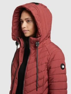 Khujo Manteaux Dhiver Manteau D’hiver Nita Femme Rouge Foncé -Khujo Soldes Magasin b8b015364d4f033f8cfbfc3009c93145