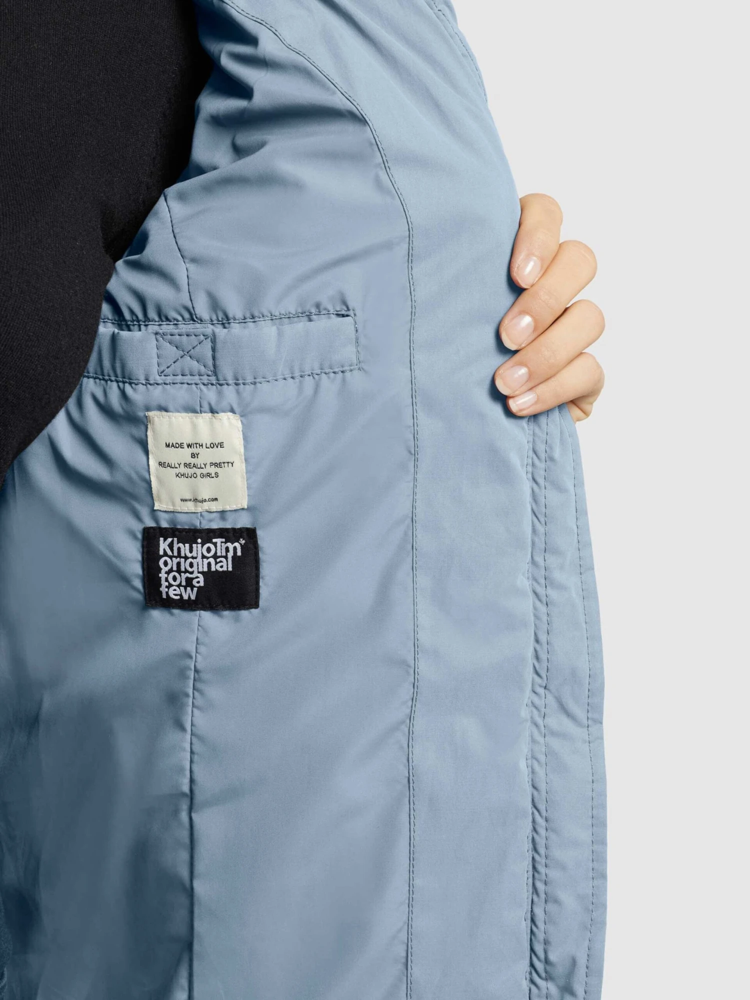 Khujo Vestes De Mi-saison Veste Mi-saison Tweety Femme Bleu Fumé 10 Khujo Vestes De Mi-saison Veste Mi-saison Tweety Femme Bleu Fumé – Image 8