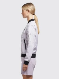 Khujo Vestes De Mi-saison Veste Mi-saison Stence2 Femme Lilas -Khujo Soldes Magasin b9c6be60bed10ae12bb560c49fb19803