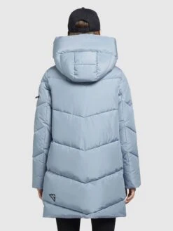 Khujo Vestes Dhiver Veste D’hiver Jordis 4 Femme Bleu Clair -Khujo Soldes Magasin ba17a23496e6cd90c7303c329a3995d6