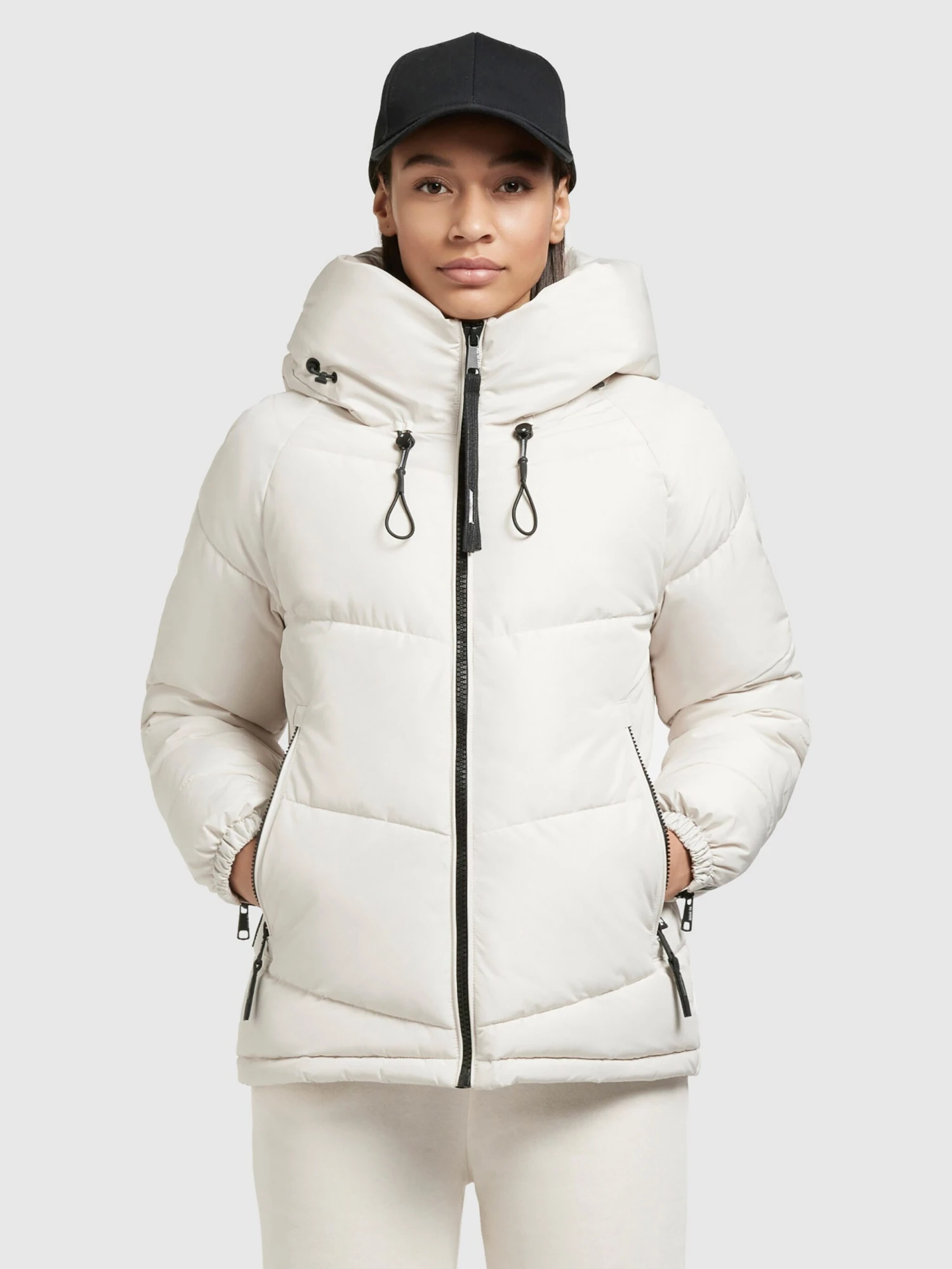 Khujo Vestes Dhiver Veste D’hiver Esila 3 Femme Blanc Naturel 4 Khujo Vestes Dhiver Veste D’hiver Esila 3 Femme Blanc Naturel – Image 2