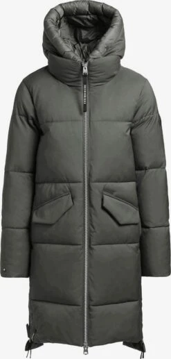 Khujo Manteaux Dhiver Manteau D’hiver Aniva Femme Olive