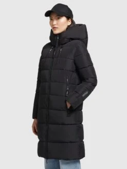 Khujo Manteaux Dhiver Manteau D’hiver Jilias Femme Noir -Khujo Soldes Magasin bb965d570228915e9492ee8cd64e90c0