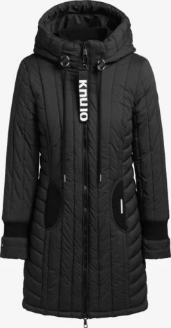 Khujo Vestes Dhiver Veste D’hiver Jerry Femme Noir