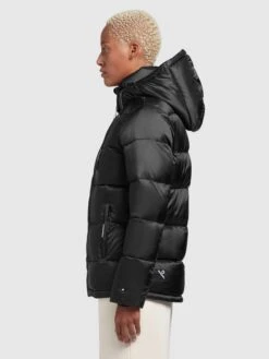 Khujo Vestes Dhiver Veste D’hiver Evona Femme Noir -Khujo Soldes Magasin bd3e4705218608402c32f07f1489c1a3