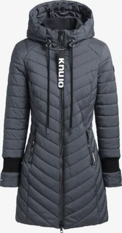 Khujo Manteaux Dhiver Manteau D’hiver Nita Femme Anthracite