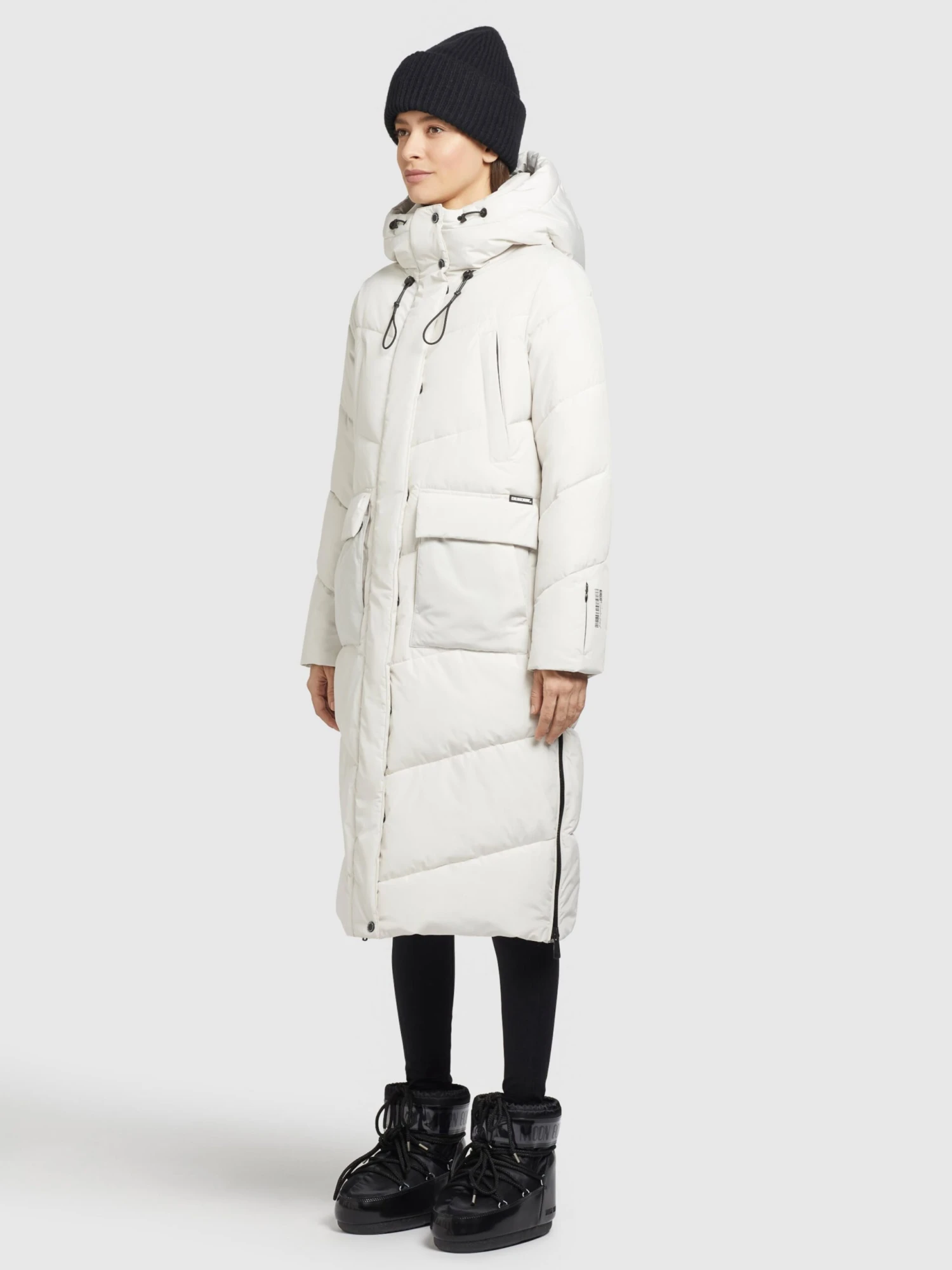 Khujo Manteaux Dhiver Manteau D’hiver Elvita Femme Blanc Cassé 7 Khujo Manteaux Dhiver Manteau D’hiver Elvita Femme Blanc Cassé – Image 5