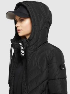 Khujo Manteaux De Mi-saison Manteau Mi-saison Mugg Femme Noir 16 Khujo Manteaux De Mi-saison Manteau Mi-saison Mugg Femme Noir -Khujo Soldes Magasin bf6ddfb93f48d86f1c7c2f179bec4e53