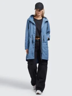 Khujo Manteaux De Mi-saison Manteau Mi-saison ADDA2 Femme Bleu -Khujo Soldes Magasin c2e503e8cfc88083d27f163ec9867138