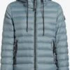 Khujo Vestes De Mi-saison Veste Mi-saison Lovina Femme Bleu-gris -Khujo Soldes Magasin c3c1f482c07d05b729188b424c8a74ce