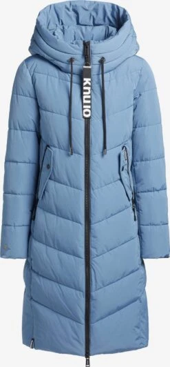 Khujo Manteaux Dhiver Manteau D’hiver Ayleena Femme Bleu Clair