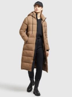 Khujo Manteaux Dhiver Manteau D’hiver Julina Femme Noisette -Khujo Soldes Magasin c52b691c8f64de92ab3194b76ec8d87b
